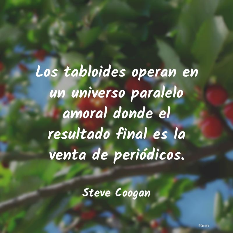 frases de Steve Coogan
