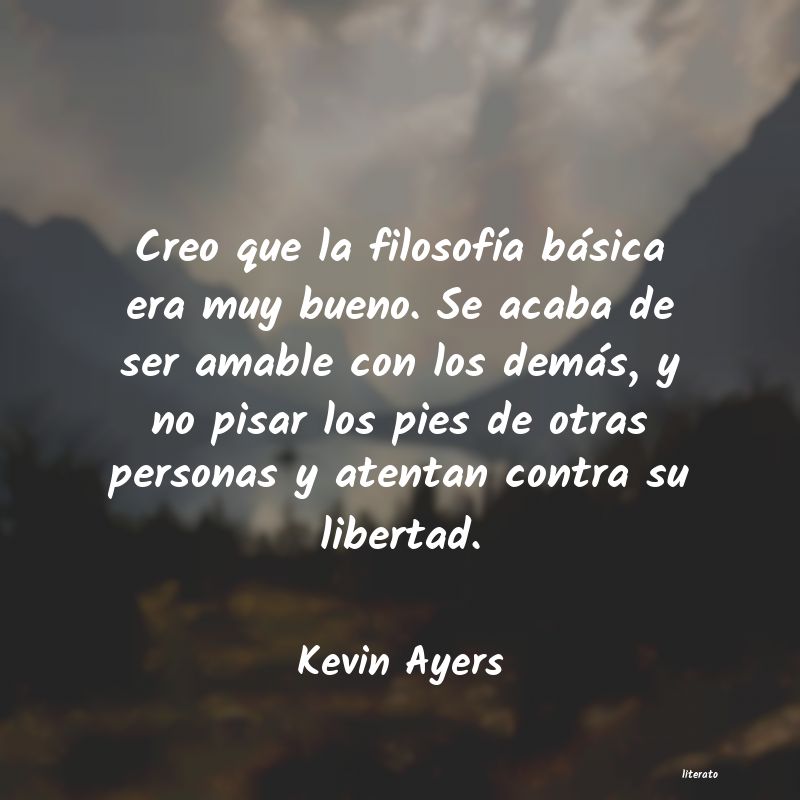 Frases de Kevin Ayers
