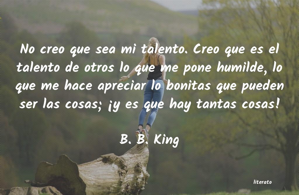 frases de B. B. King