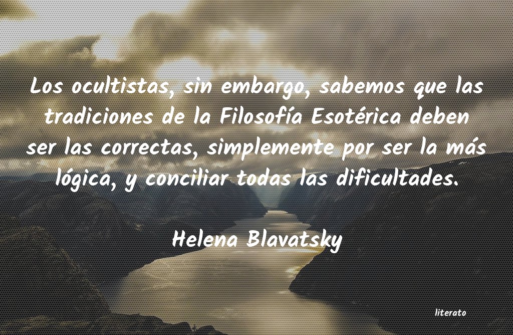frases de Helena Blavatsky