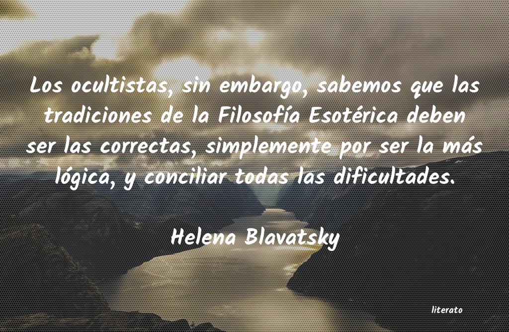 Frases de Helena Blavatsky