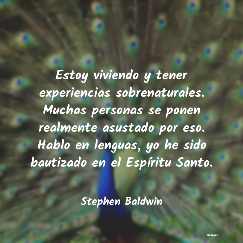 Frases de Stephen Baldwin