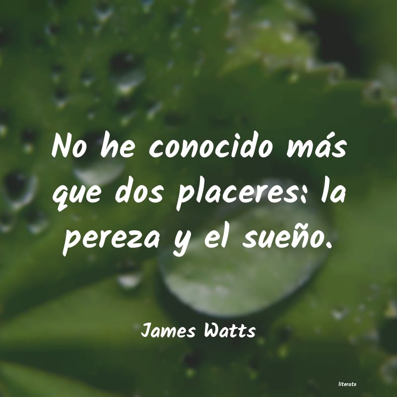 frases de James Watts