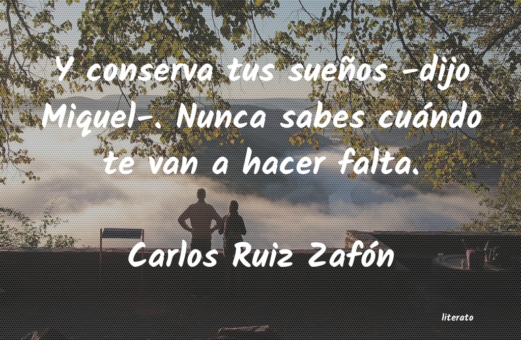 Frases de Carlos Ruiz Zafón