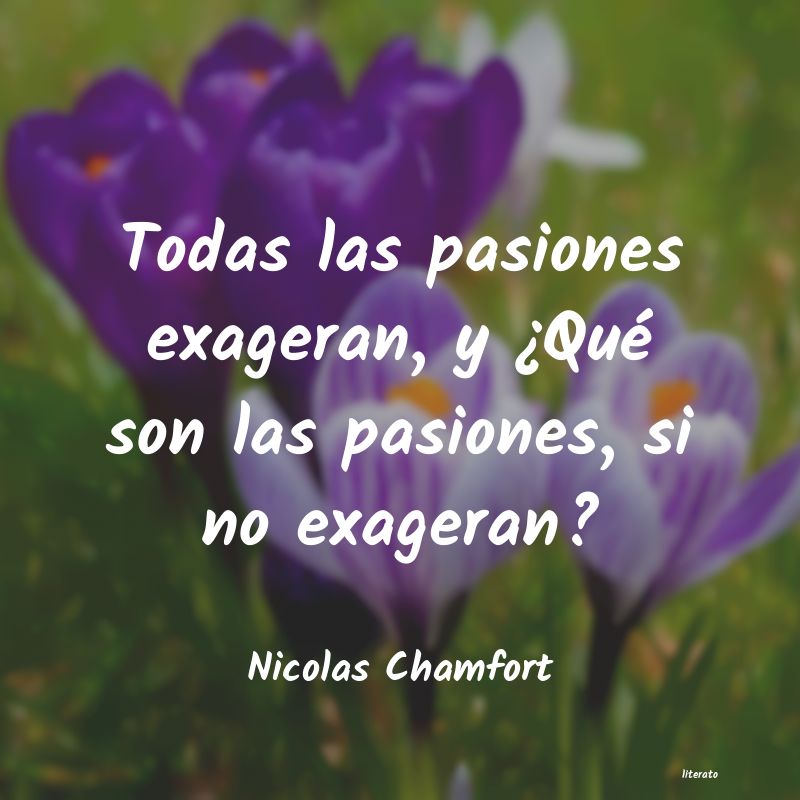 Frases de Nicolas Chamfort