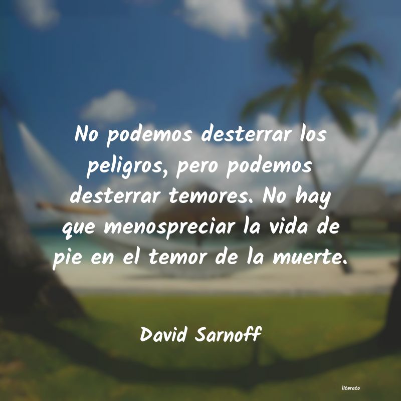 Frases de David Sarnoff