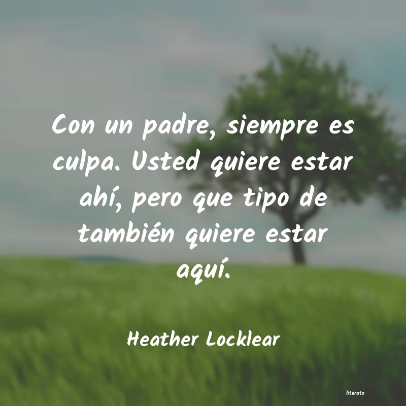 Frases de Heather Locklear