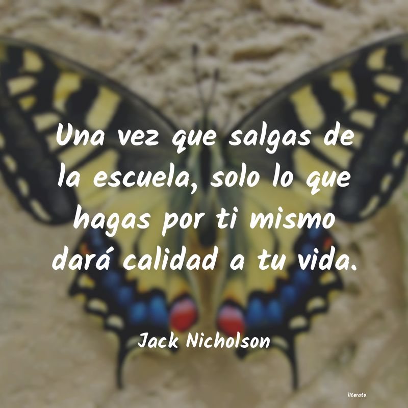 Frases de Jack Nicholson