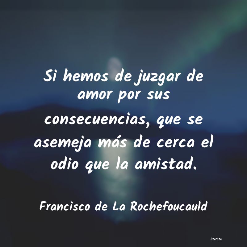 frases de Francisco de La Rochefoucauld