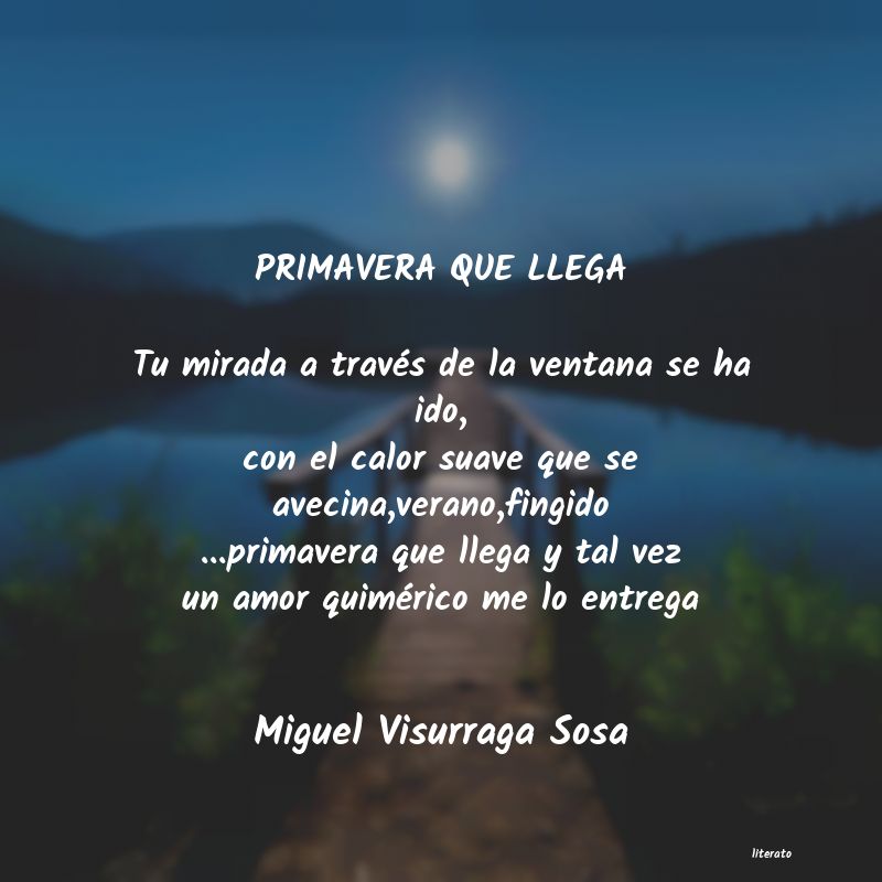 poemas al verano es en 3 estrofas