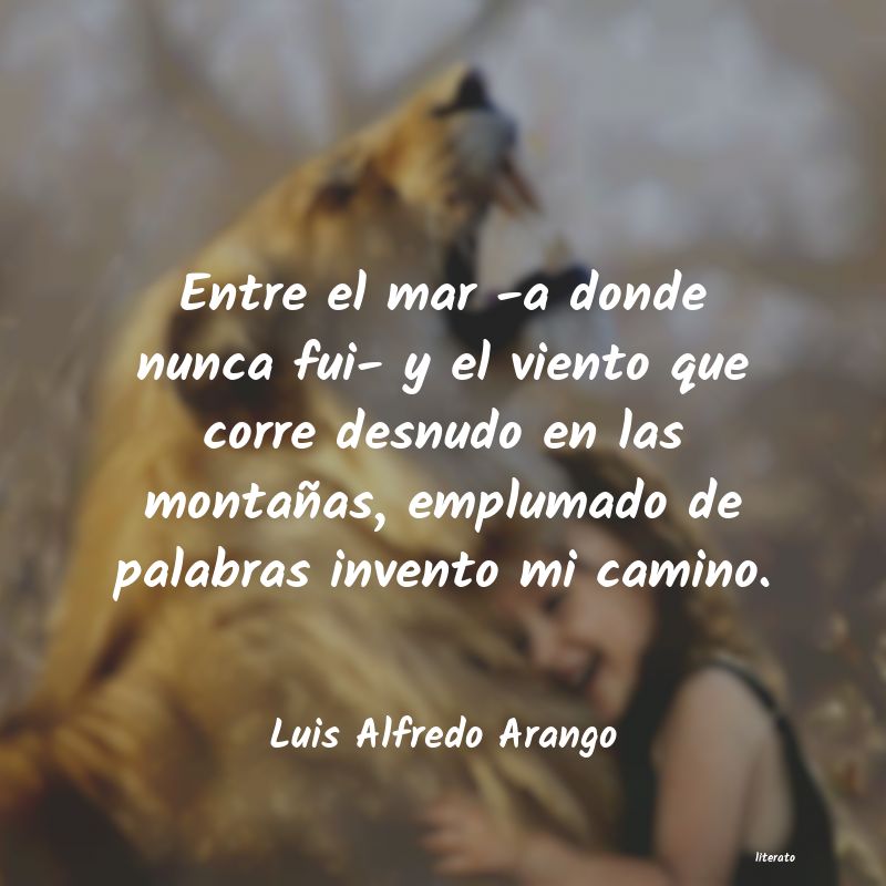 Frases de Luis Alfredo Arango