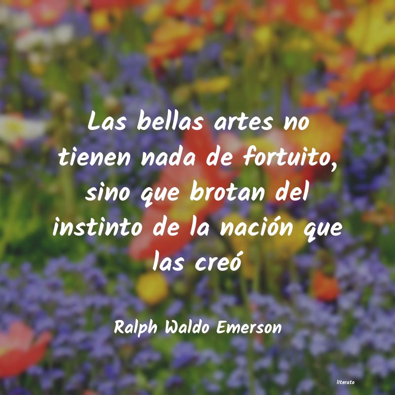 Frases de Ralph Waldo Emerson