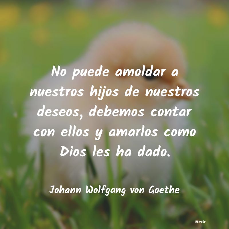 Frases de Johann Wolfgang von Goethe