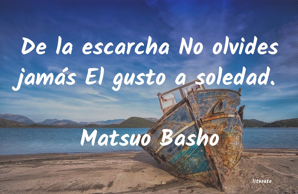 Frases de Matsuo Basho