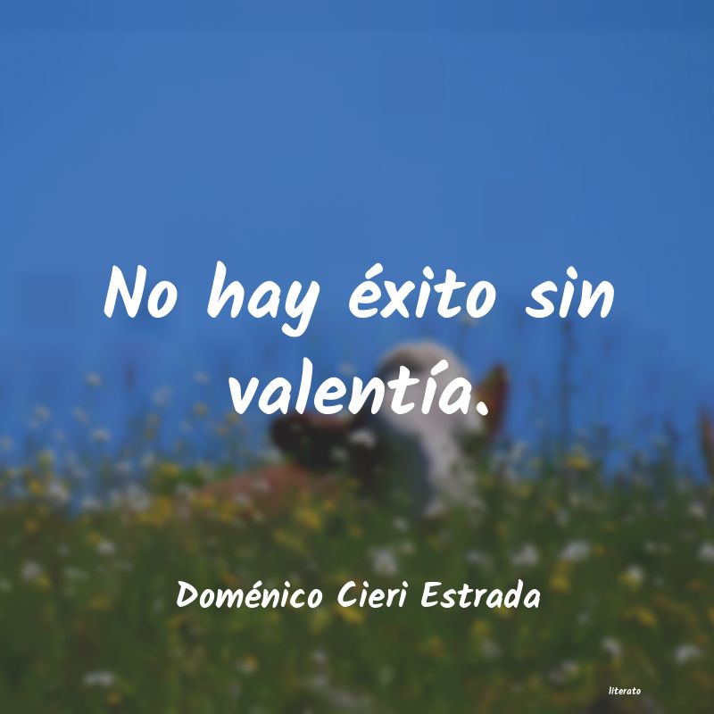 frases de Doménico Cieri Estrada