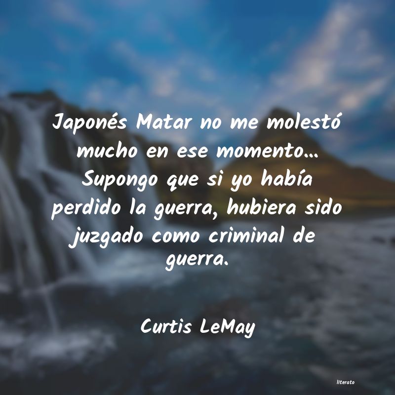 frases de Curtis LeMay