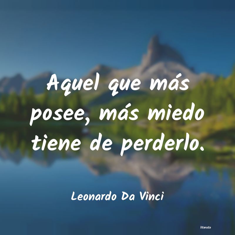 Frases de Leonardo Da Vinci