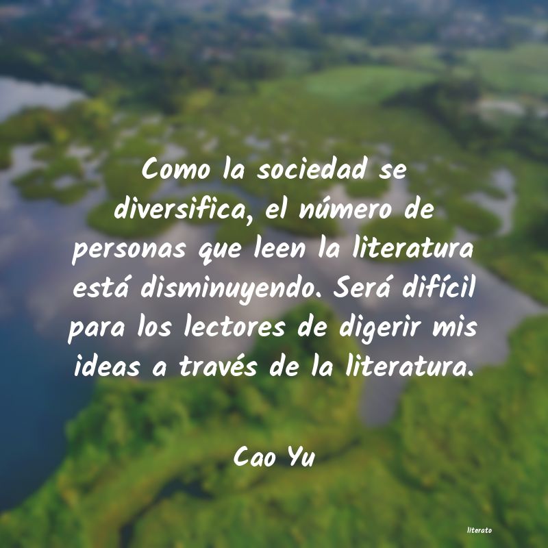 Frases de Cao Yu