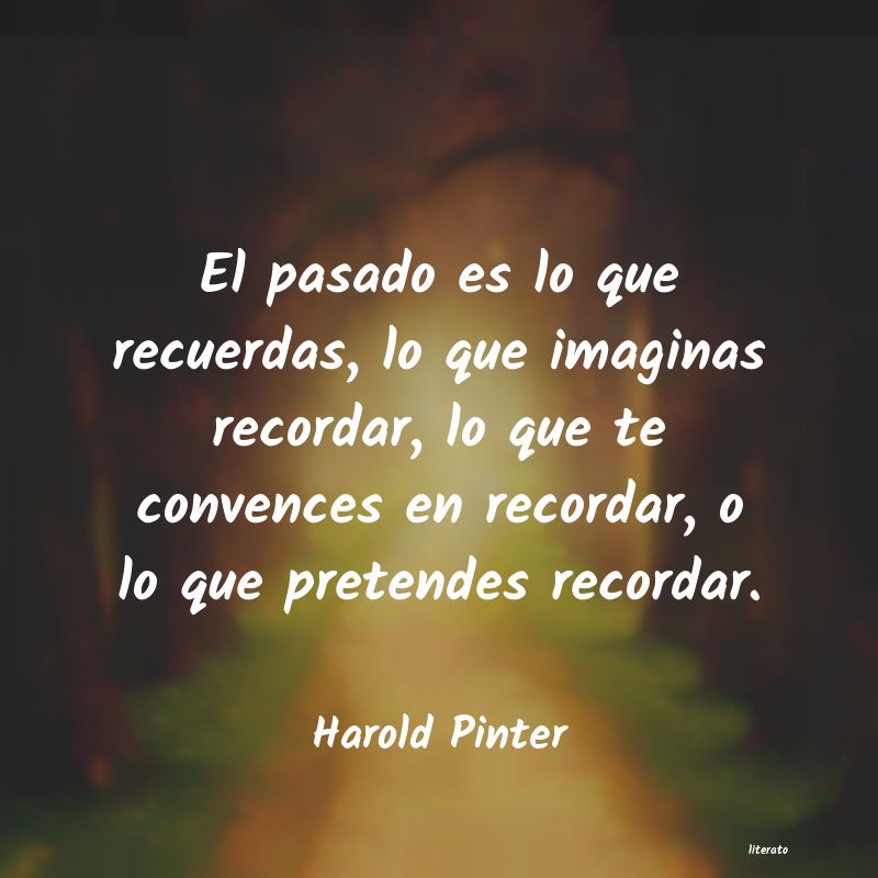 frases de Harold Pinter