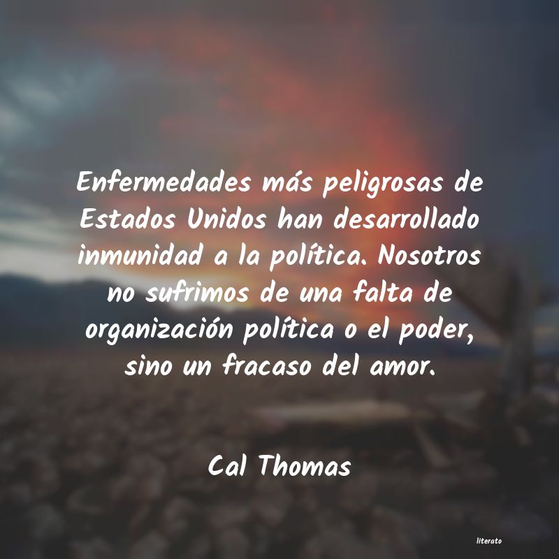 Frases de Cal Thomas