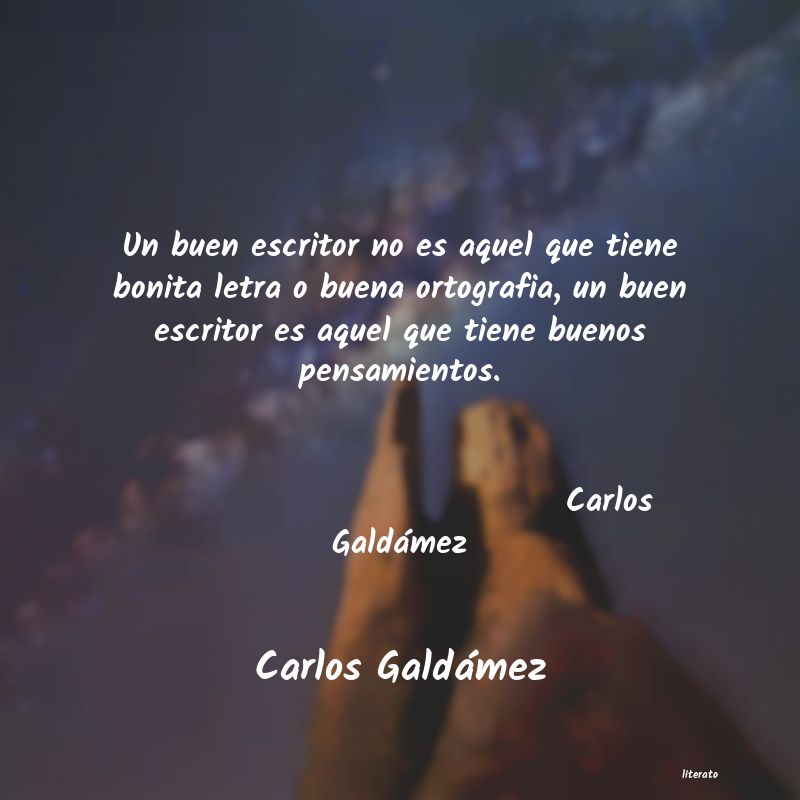 frases de Carlos Galdámez