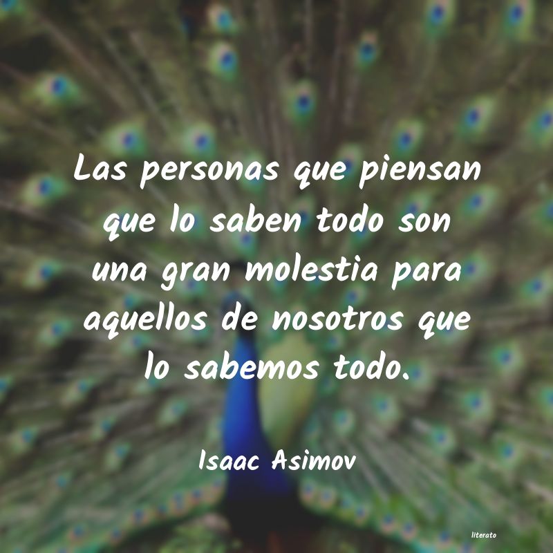 Frases de Isaac Asimov