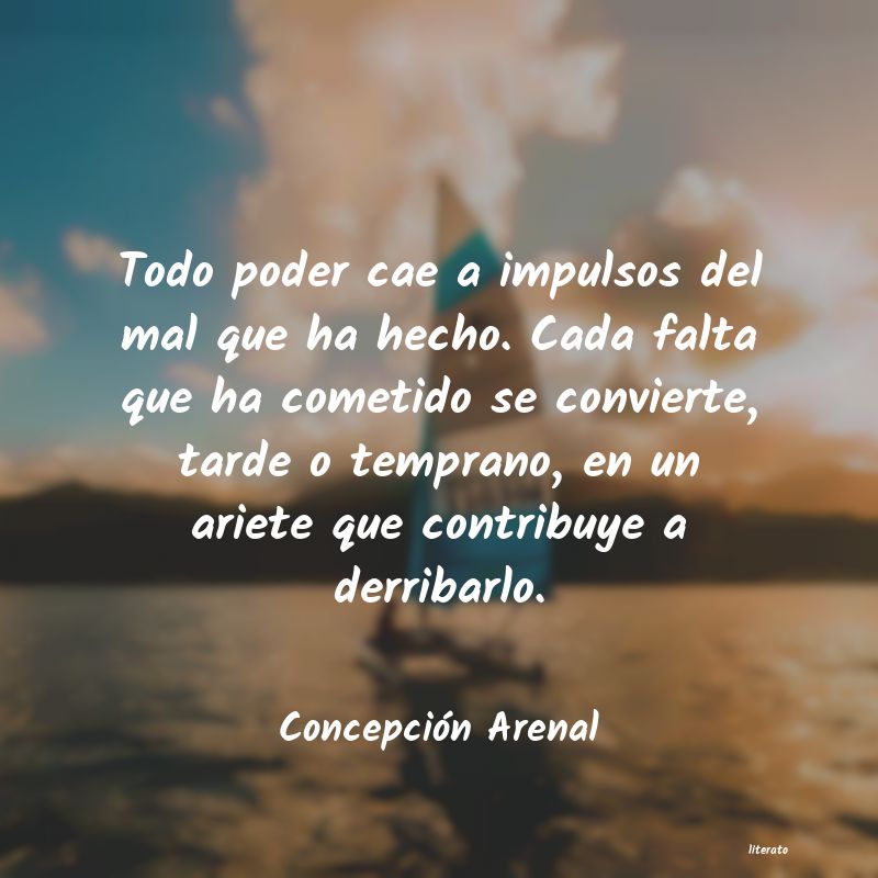 Frases de Concepción Arenal