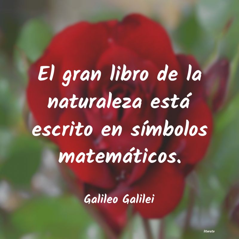 Frases de Galileo Galilei