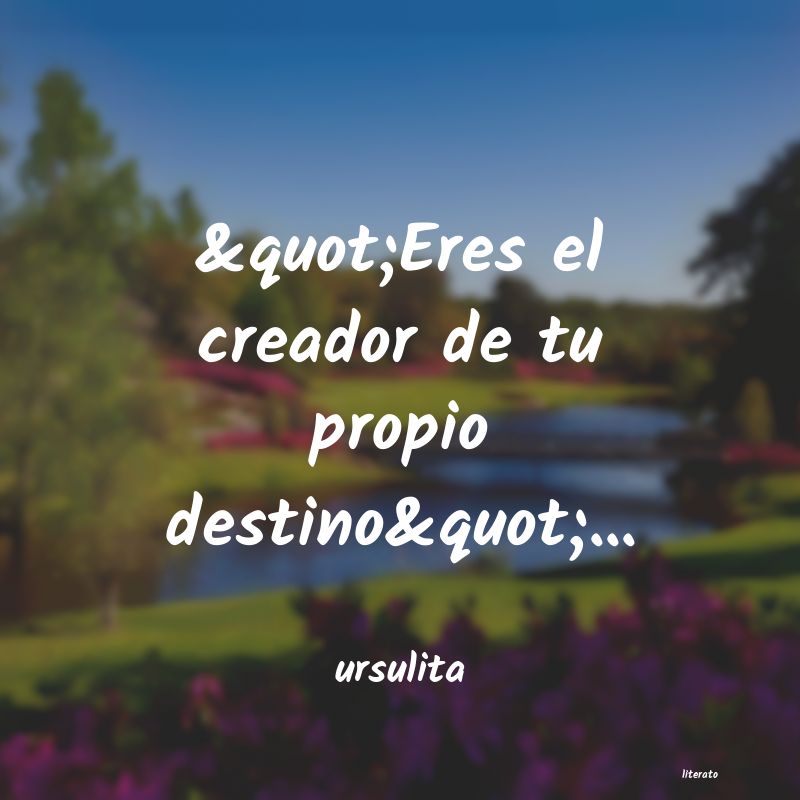 Frases de ursulita