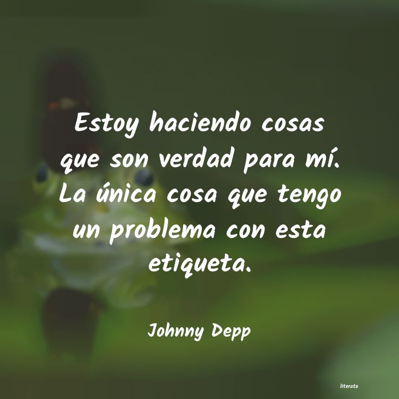 frases de Johnny Depp
