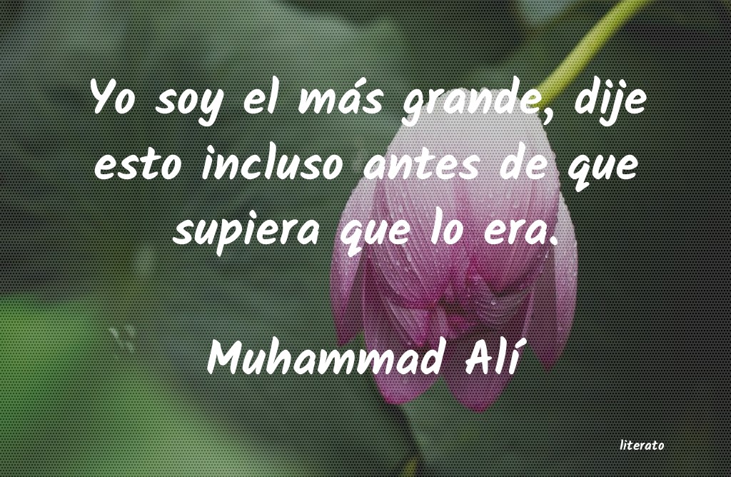 Frases de Muhammad Alí