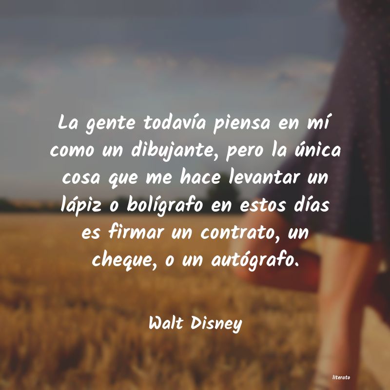 frases de Walt Disney