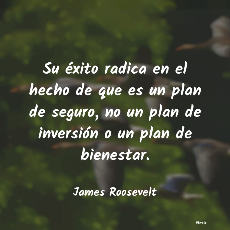 frases de James Roosevelt
