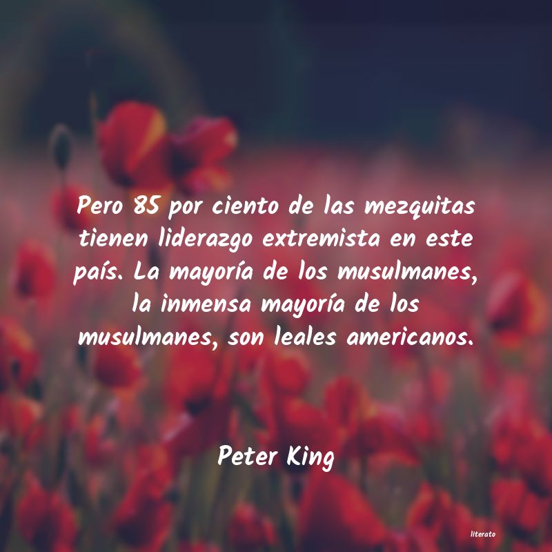 Frases de Peter King