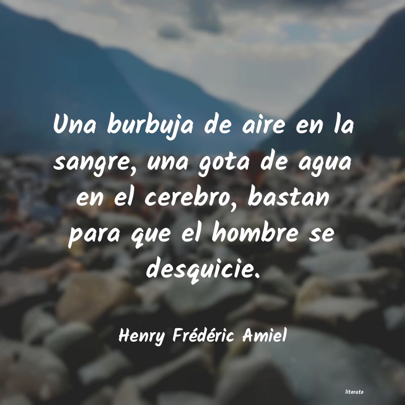 frases de Henry Frédéric Amiel