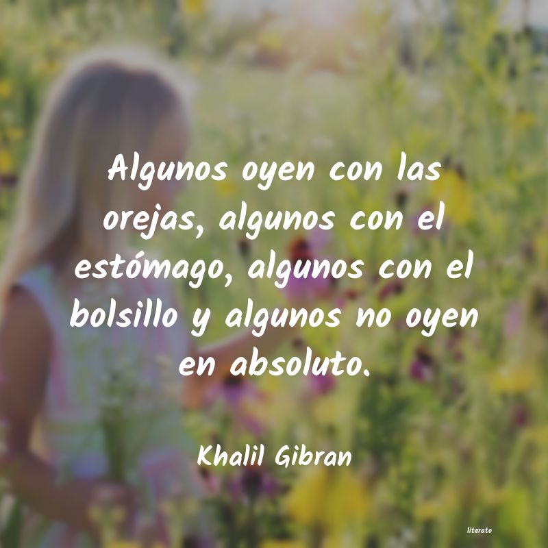 Frases de Khalil Gibran