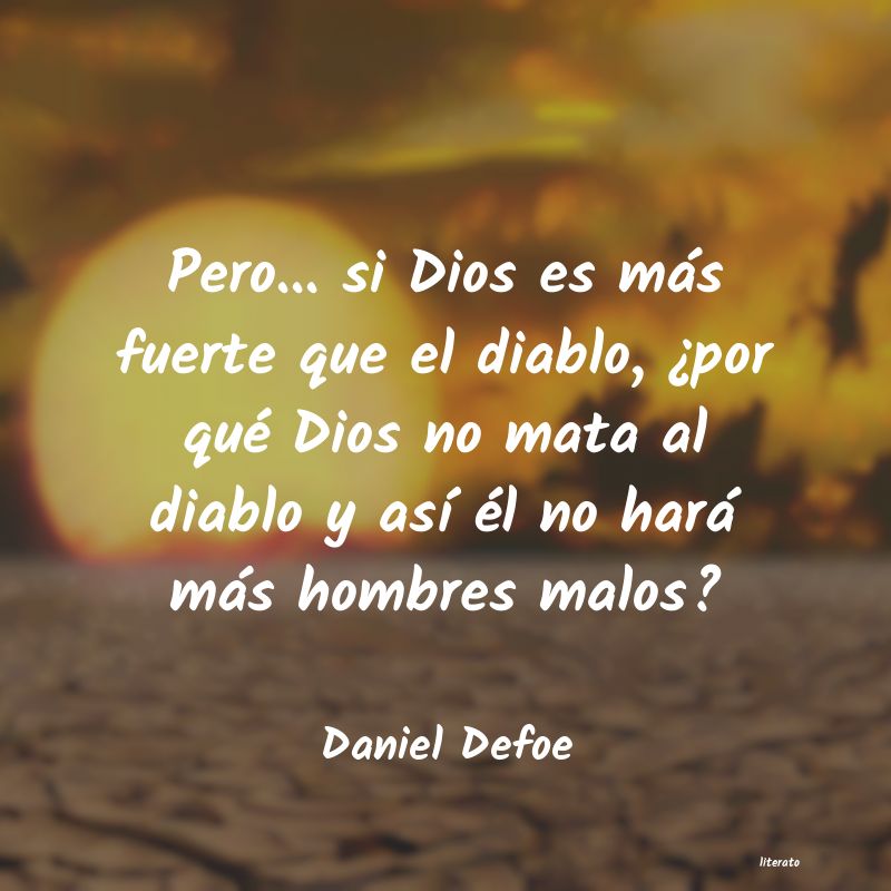 frases de Daniel Defoe