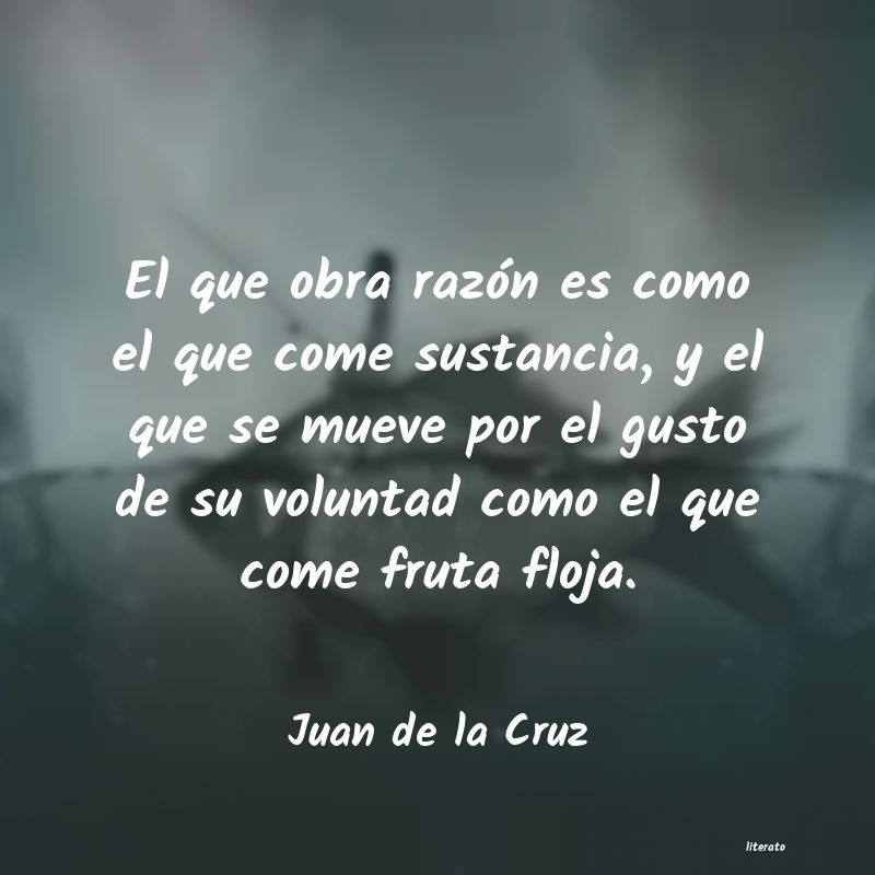 Frases de Juan de la Cruz