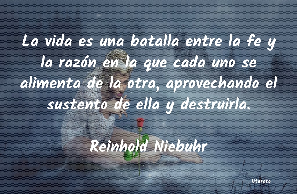 Frases de Reinhold Niebuhr