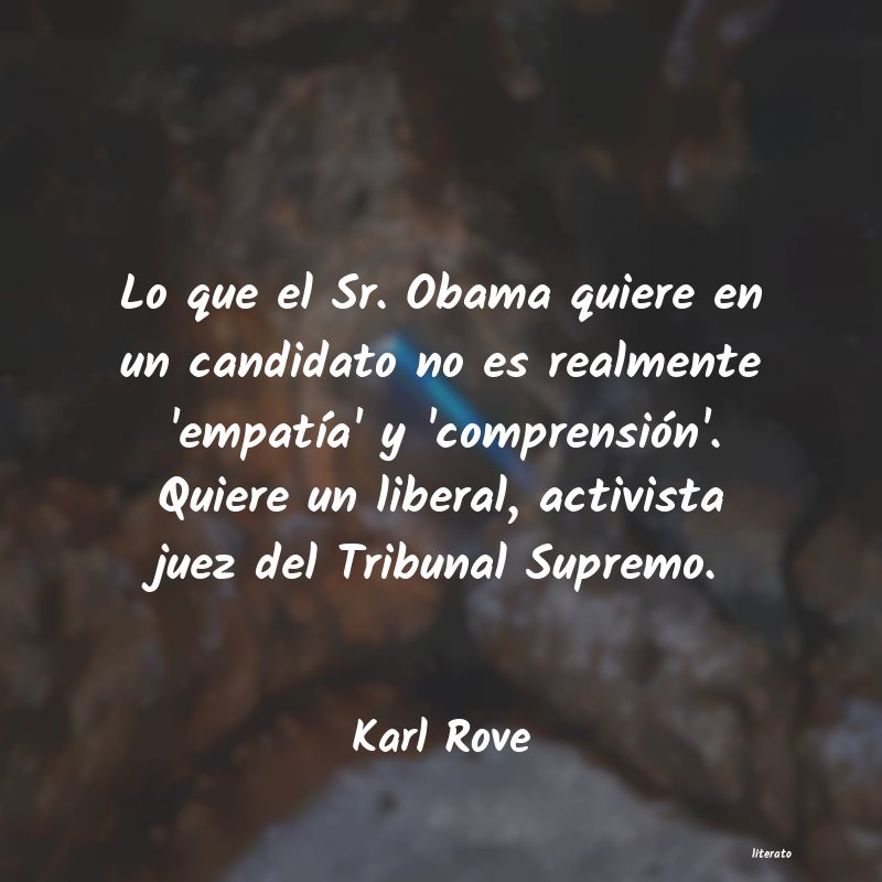 frases de Karl Rove