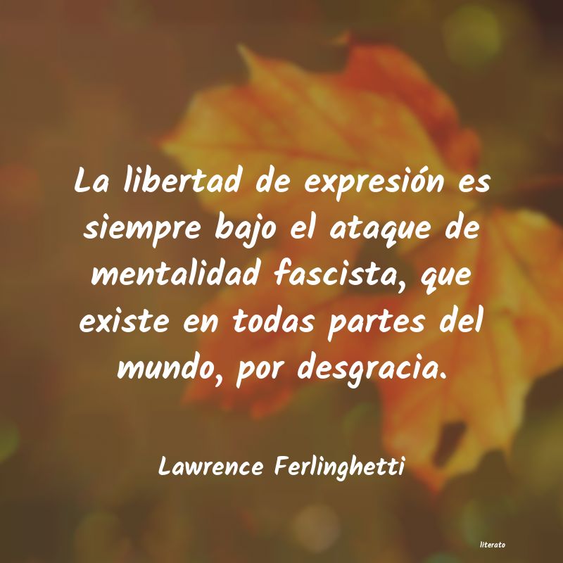 Frases de Lawrence Ferlinghetti