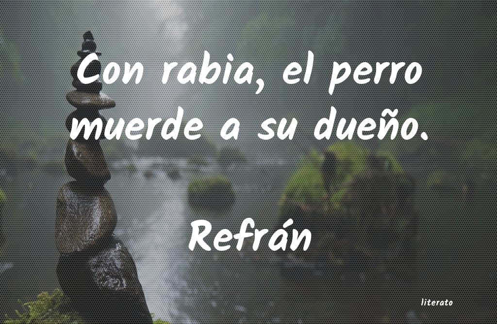 Frases de Refrán