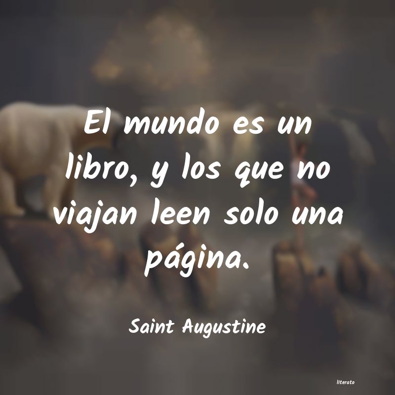 Frases de Saint Augustine