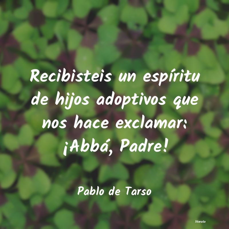 frases de Pablo de Tarso
