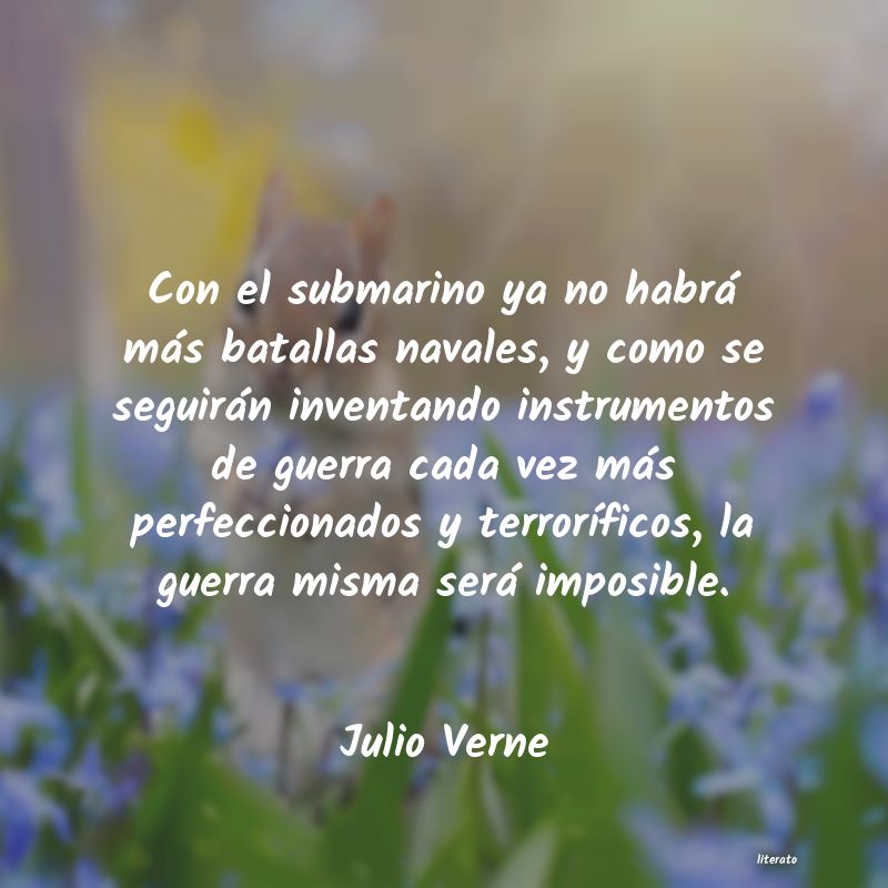 frases de Julio Verne