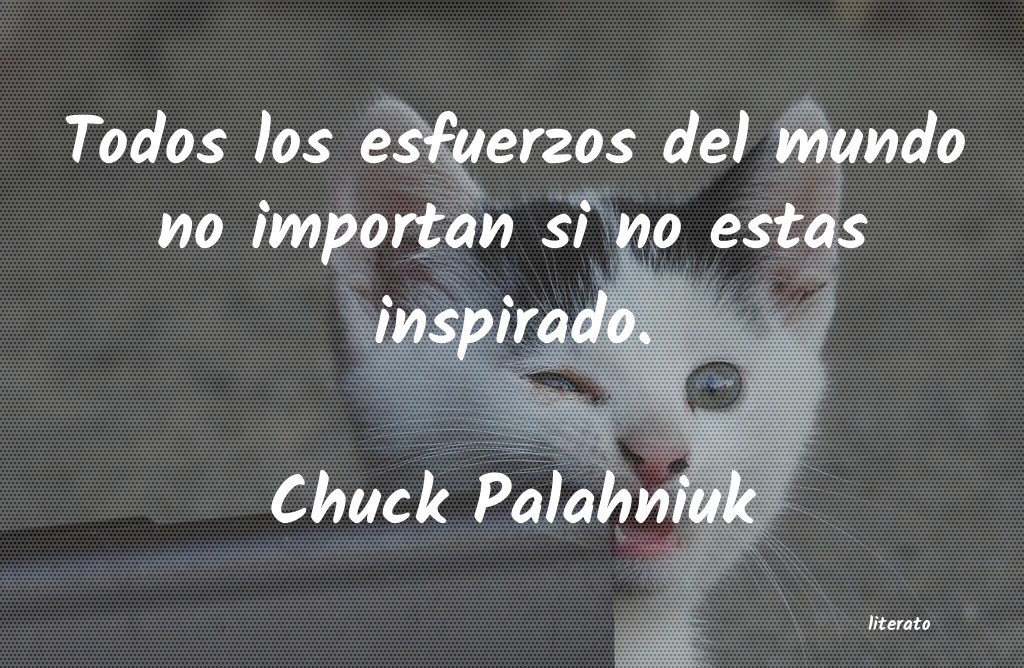 frases de Chuck Palahniuk
