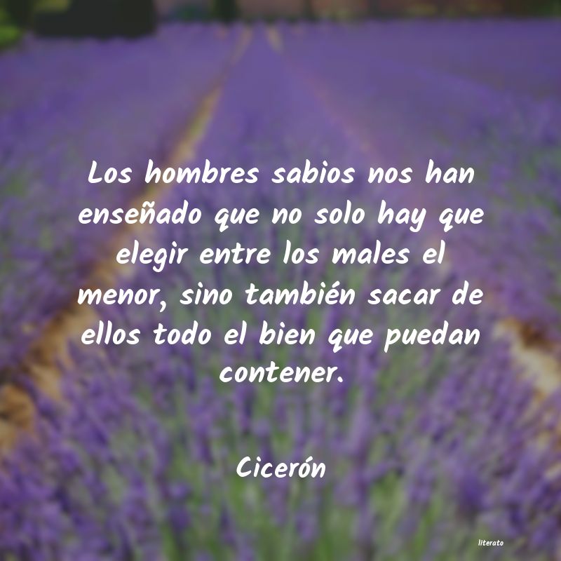 Frases de Cicerón