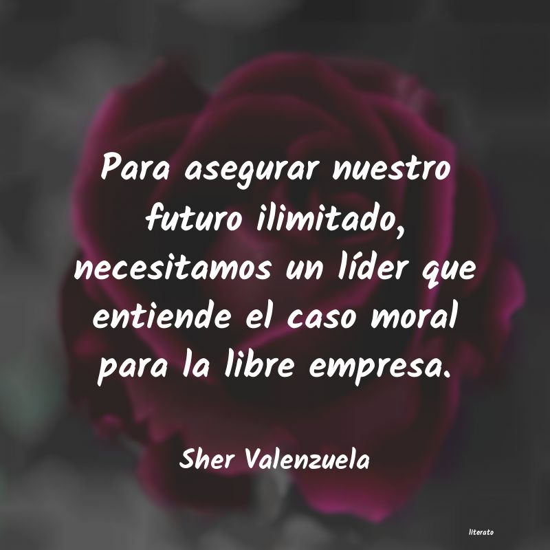 frases de Sher Valenzuela