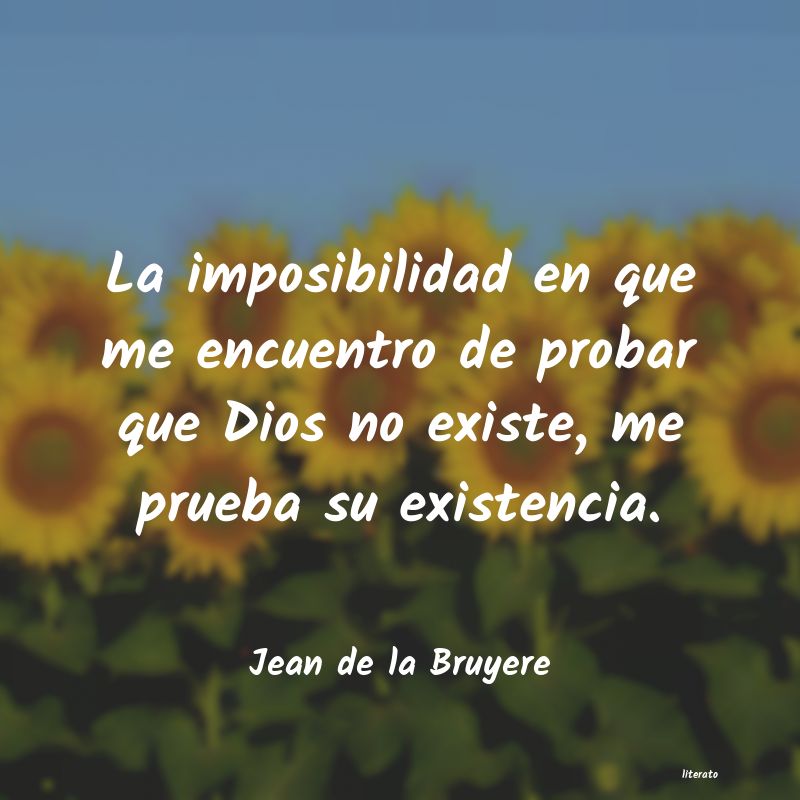 frases de Jean de la Bruyere