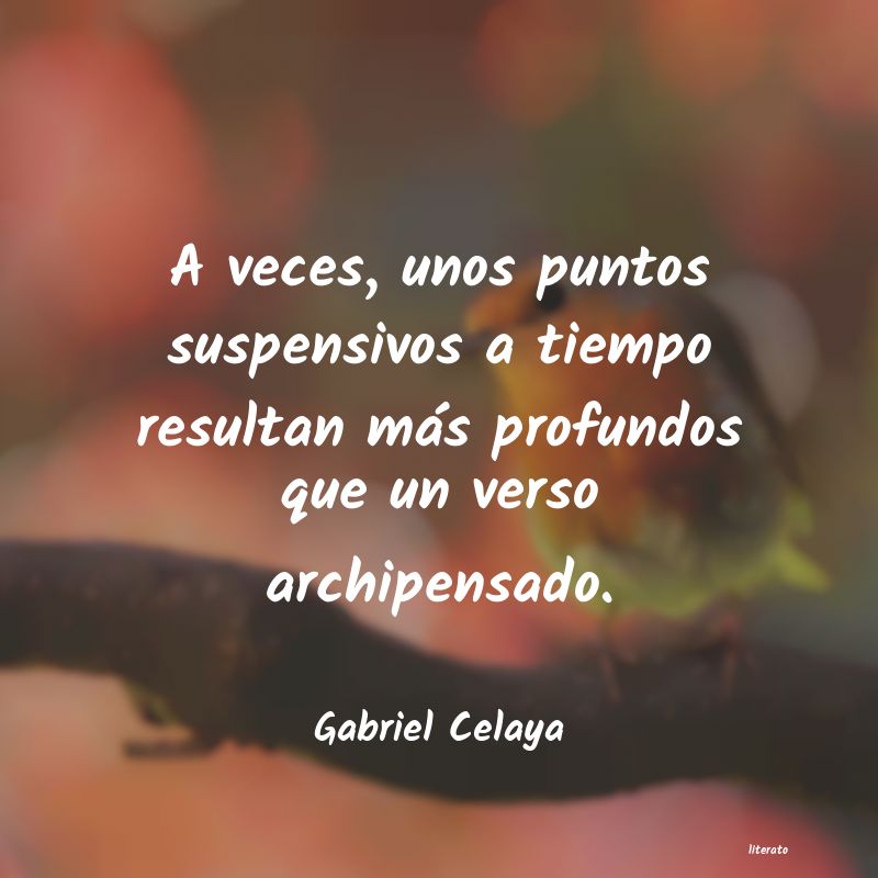 frases de Gabriel Celaya